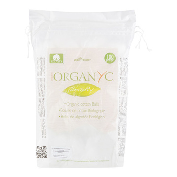 Odličovací tampony 70 g Organyc